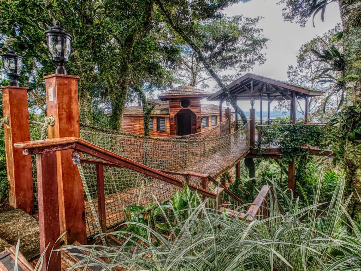 Lucero Golf And Country Club Tree Houses Boquete Exteriör bild